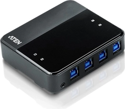 Conmutador USB 3.2 Gen1 de 4 puertos para compartir periféricos