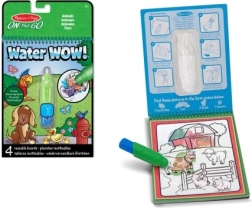 Pintura mágica con agua Animales cuaderno para colorear con pincel de agua