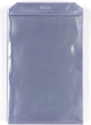 Funda colgante transparente para documentos A4 de PVC