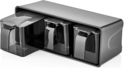 Set de 3 especieros de plástico, 600 ml