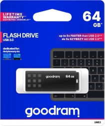 Memoria USB flash Goodram UME3 64 GB USB 3.0 negra