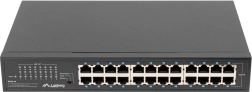 Switch Lanberg 24× Gigabit Ethernet para rack