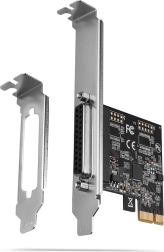 Controlador PCIe con 1 puerto paralelo LPT (DB25) con perfil bajo y estándar