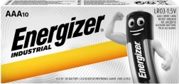 Pilas alcalinas ENERGIZER Industrial AAA LR03, 10 uds (bulk)