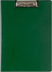 Carpeta doble A4 de plástico Classic verde