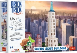 Set de construcción TREFL BRICK TRICK Travel: Empire State Building XL (420 piezas)