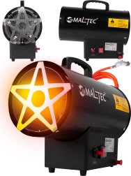Calefactor de gas MalTec de 25 kW