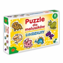 Puzzle para los más pequeños – dinosaurios, 27 piezas