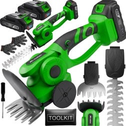 Tijeras inalámbricas para césped y arbustos MalTec MasterHedge 2 en 1 500 W