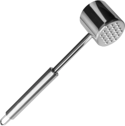 Tenderizador de carne de acero inoxidable de doble cara LUXY 27 cm
