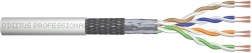Cable patch cat. 5e SF/UTP, trenzado, AWG 26/7, PVC, 100 m, gris