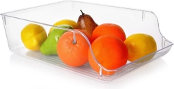 Organizador para nevera 35 × 22,5 × 10 cm – caja de plástico transparente