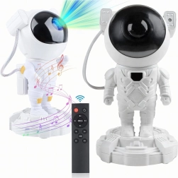 Proyector de estrellas astronauta con mando a distancia – luz nocturna para habitación infantil