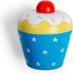 Bigjigs Toys pastelito de madera con cereza