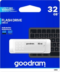 Unidad flash USB GOODRAM UME2 32 GB USB 2.0 blanca
