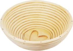 Cesta de ratán para fermentación de pan 21 cm, 1,2 kg