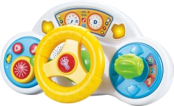 Volante infantil interactivo con luces y sonidos