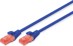 Cable patch U/UTP Cat 6 PVC 5 m azul