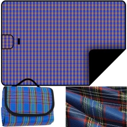 Manta de picnic impermeable - azul
