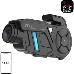 Intercom para motocicleta con cámara EJEAS
