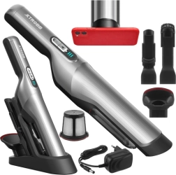 Aspiradora de mano inalámbrica para coche ProVac XTROBB con motor sin escobillas y filtro HEPA