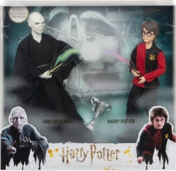 Set de muñecos HARRY POTTER y Lord Voldemort con la Copa de los Tres Magos