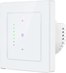Avatto interruptor táctil Wi‑Fi para persianas con control porcentual