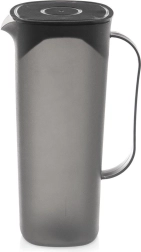 Jarra de plástico con tapa 1,8 l – negra