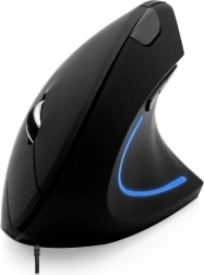 Ratón vertical ergonómico MEDIA-TECH VERTIC MT1122 con iluminación, con cable