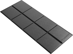 Alfombrilla para equipo de fitness UREVO 160 × 65 cm negra