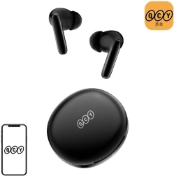 Auriculares inalámbricos QCY T13 ANC2 con cancelación activa de ruido, negro