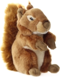 Ardilla de peluche 24 cm