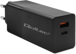 Cargador Qoltec GaN Power Pro negro