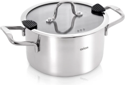 Olla de acero inoxidable con tapa VENICE 24 cm, 6,2 l