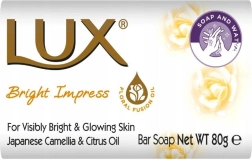 Jabón Lux Bright Impress 80 g