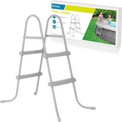 Bestway escalera metálica para piscina 84 cm