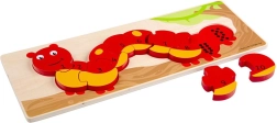 Puzzle de conteo oruga BIGJIGS TOYS