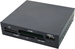 Lector interno de tarjetas de memoria USB 2.0 para bahía de 3,5″