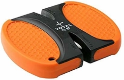 Taidea mini afilador de bolsillo para cuchillos naranja