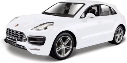 Modelo de coche Porsche Macan Bburago 1:24 en color blanco