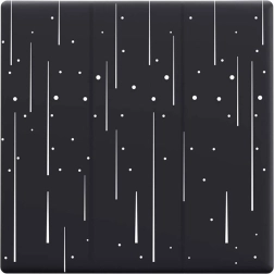 Cubierta decorativa para interruptor táctil T5 Sonoff 1C – Estrella