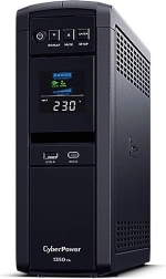 Fuente de alimentación de respaldo UPS CyberPower 1350 VA con LCD