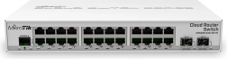 Conmutador MikroTik Cloud Router Switch CRS de 24 puertos GbE 2xSFP+