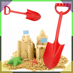 Pala para arena XXL 64 cm – pala infantil de plástico con mango resistente
