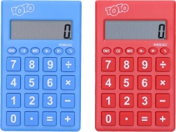 Calculadora escolar de colores con pantalla de 8 dígitos