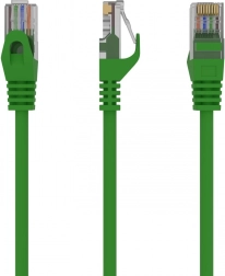 Cable de conexión Cat.6 UTP de 3 m, verde
