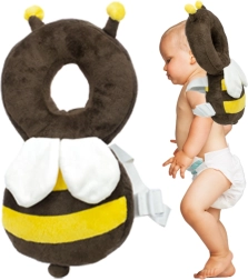 Mochila protectora para primeros pasos – cojín de cabeza para niños – Abeja