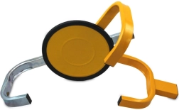 Bloqueo universal de rueda con llave BITUXX para coche y remolque