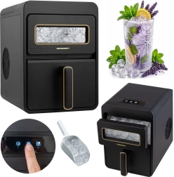 Máquina de hielo Berdsen negra 1,1 l, 12 kg/24 h