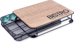 Organizador metálico para cápsulas de café Bistro